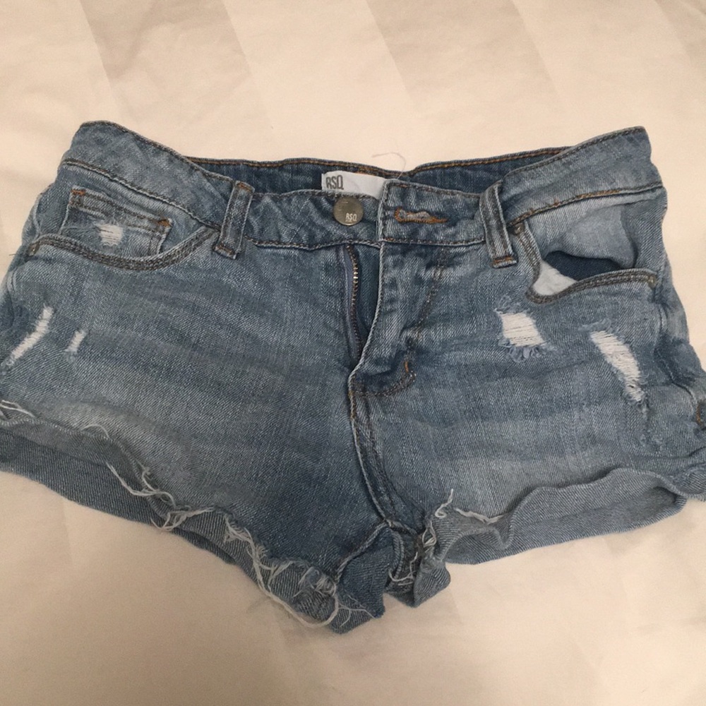 jean shorts